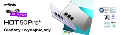 TELE - smartfony - Infinix Hot 50 Pro+ -kod o wartosci 2 rat - 0425 - belka mobi 396x116