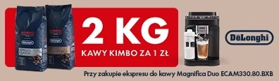 AD - DeLonghi 2kg kawy za 1zł - 0926 belka mobi 396x116 ekspresy ciśnieniowe i kawy