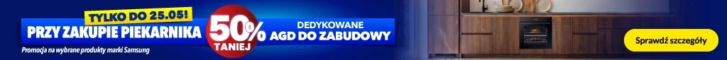 AGD - Samsung - Przy zakupie piekarnika drugi produkt z rabatem - 0526 - baner główny belka 1024x85 zabudowa i duże agd