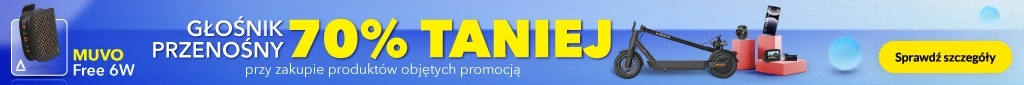 TELE - głośnik 70% taniej przy zakupie smartfona, smartwatche lub hulajnogi - 0525 - belka 1024x85