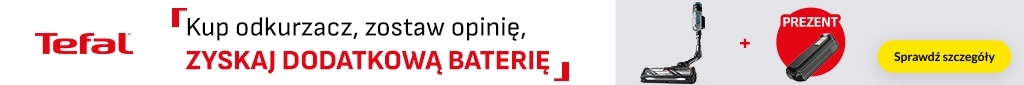 AD - Tefal - zostaw opinie i zyskaj baterię 1025 belka 1024x85  odkurzacze pionowe 