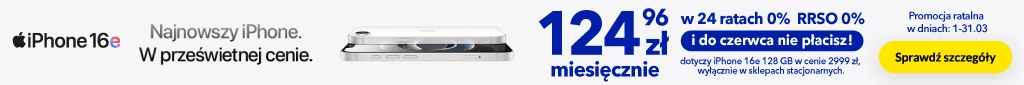 TELE - smartfony - Apple iPhone - raty - 0325 - belka 1024x85 v2