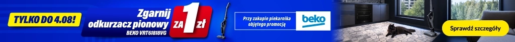 AGD - Beko - Piekarnik + Odkurzacz - 0726 - baner główny belka 1024x85 