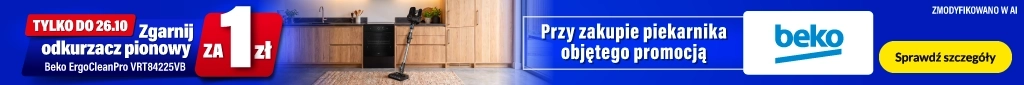 AGD - piekarnik Beko plus odkurzacz za 1 zł - 1026 - DP- 453 - belka 1024x85