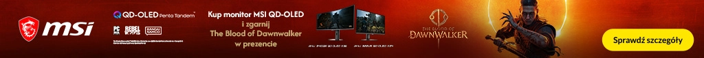 IT1175 - Promocja na Monitory The Blood of Dawnwalker - 0926 - belka 1024x85