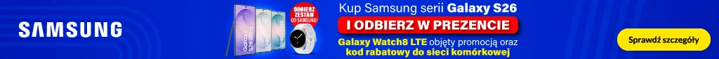 TELE277 - Samsung Galaxy S26 Family - Watch8 LTE + Karta eSIM w prezencie od Samsung belka 1024x85