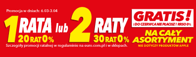 Raty - 1 lub 2 raty gratis - 0324 - belka mobi 396x116